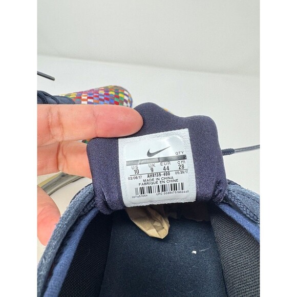 Nike Air Max Woven Boot Men Shoes Purple Athletic Sneaker Running AH8139400 US 9 - Picture 10 of 10